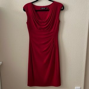 EUC Sexy Red Lauren Ralph Lauren Dress, Size 6